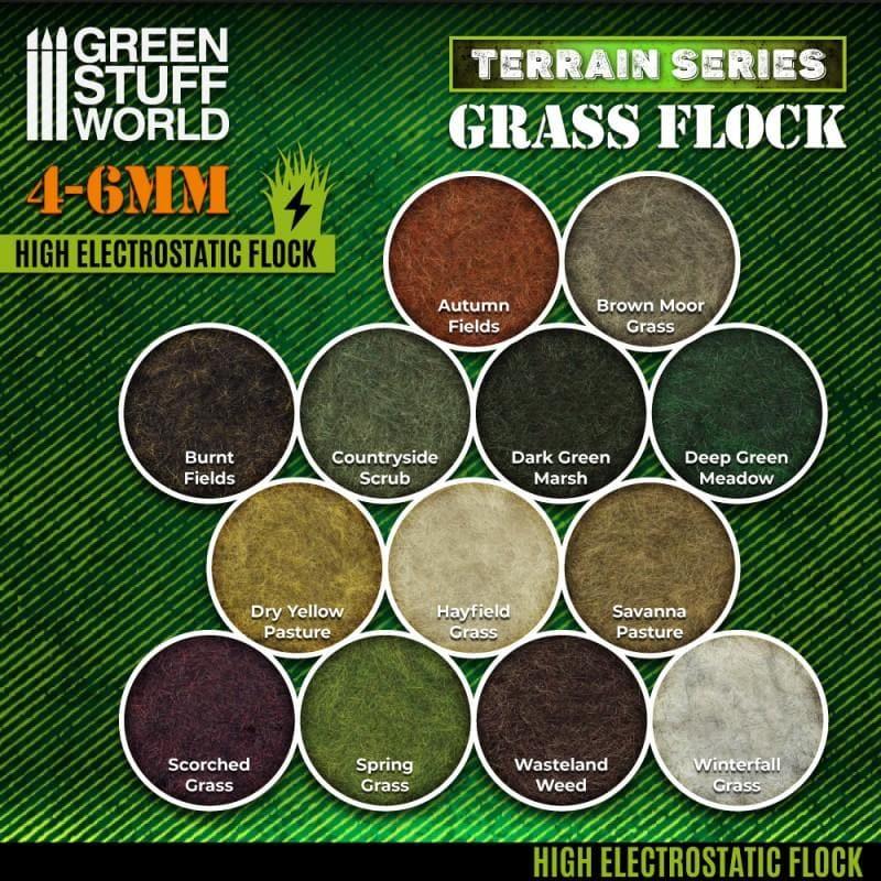 GREEN STUFF WORLD Flock 4-6mm 200ml - Burnt Fields