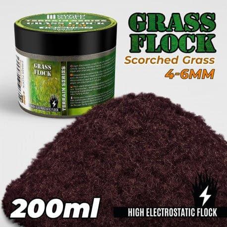 GREEN STUFF WORLD Flock 4-6mm 200ml - Scorched Grass