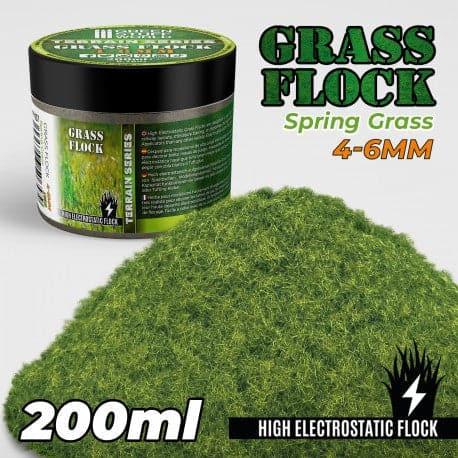 GREEN STUFF WORLD Flock 4-6mm 200ml - Spring Grass