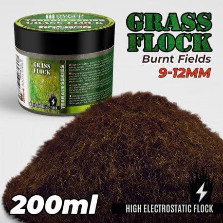 GREEN STUFF WORLD Flock 9-12mm 200ml - Burnt Fields