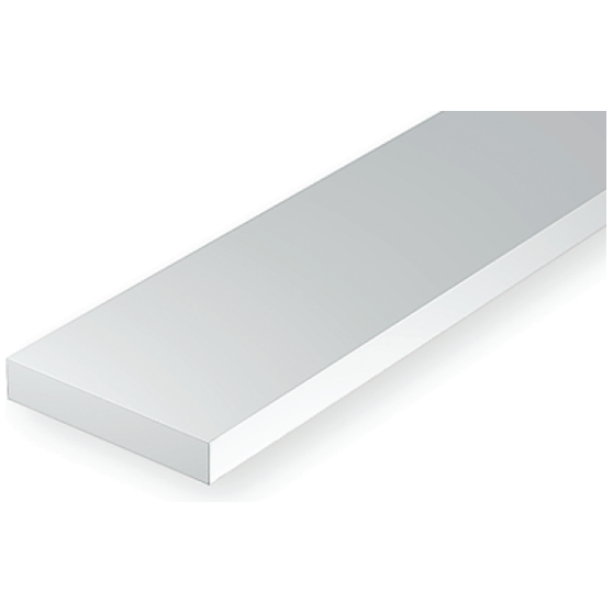 EVERGREEN 156 White Styrene Strip .060 x .125 (10)