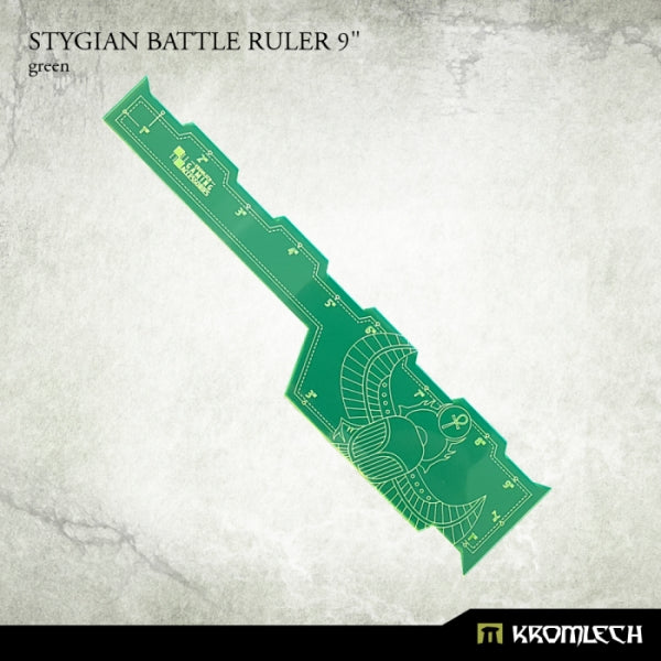 KROMLECH Stygian Battle Ruler 9" (Green) (1)