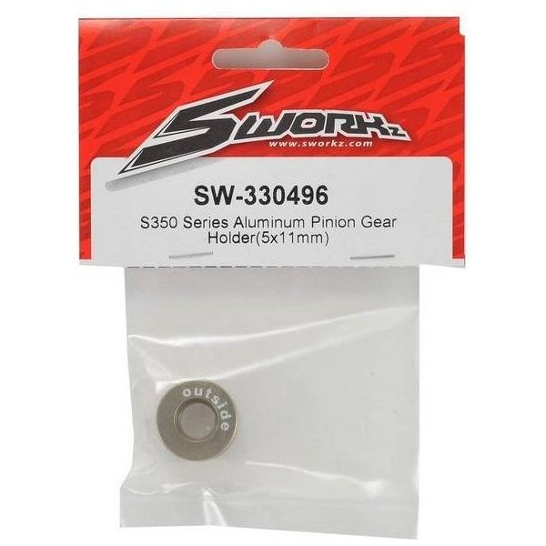 SWORKZ S350 Series Aluminium Pinion Gear Holder (5x11mm)