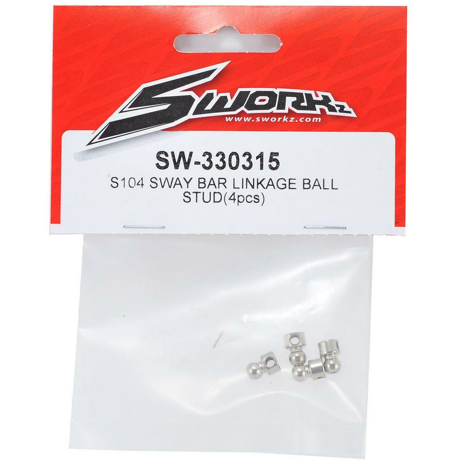 SWORKZ S104 Sway Bar Linkage Ball Stud (4)