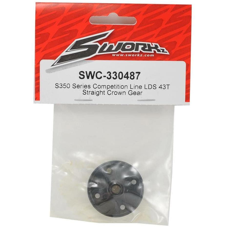 SWORKZ S350 Series Competition LDS 43T Straight Crown Gear