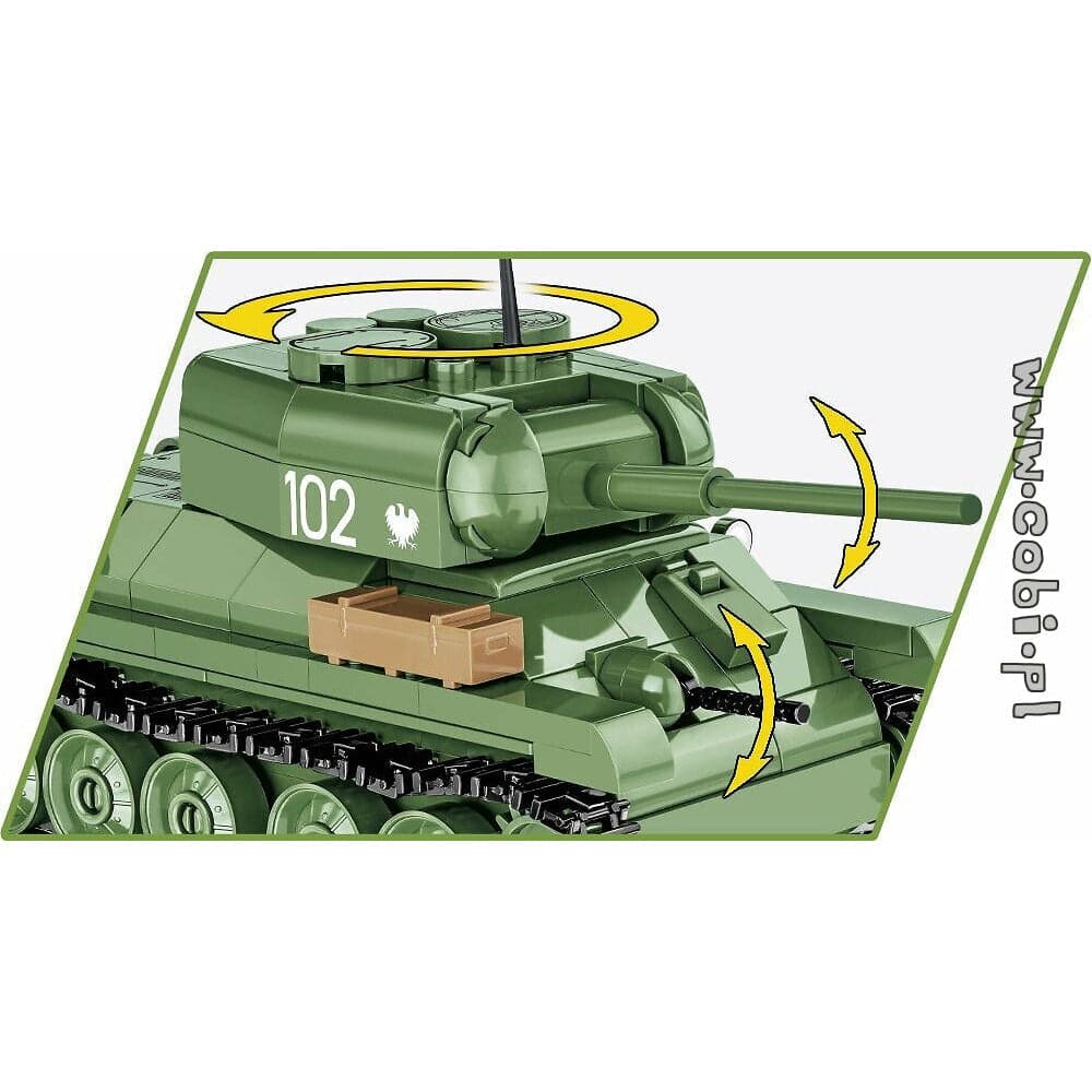 COBI WWII - T 34-85 286 pcs