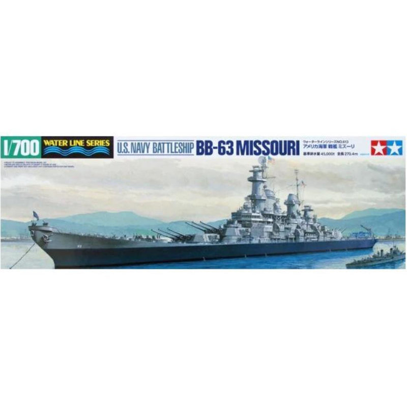 TAMIYA 1/700 BB-63 Missouri Battleship