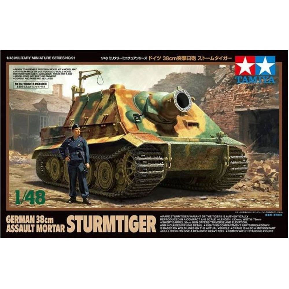 TAMIYA 1/48 Sturmtiger German 38cm Assault Mortar