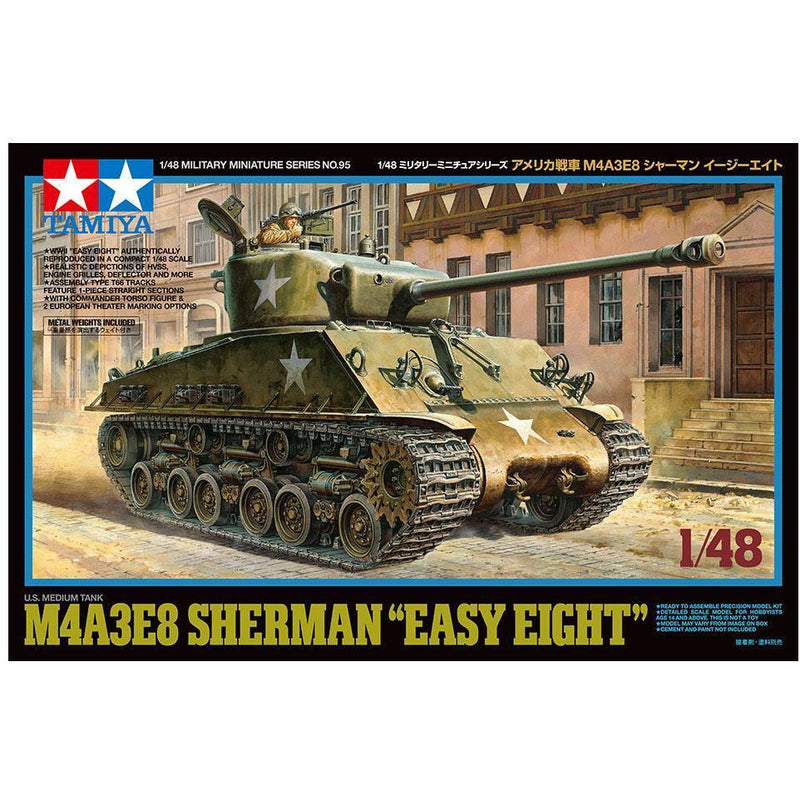 TAMIYA 1/48 M4A3E8 Sherman "Easy Eight"