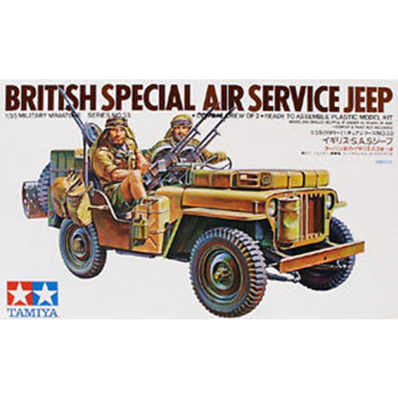 TAMIYA 1/35 British Special Air Service Jeep
