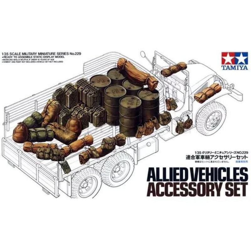 TAMIYA 1/35 Allied Vehicles Accessory Set