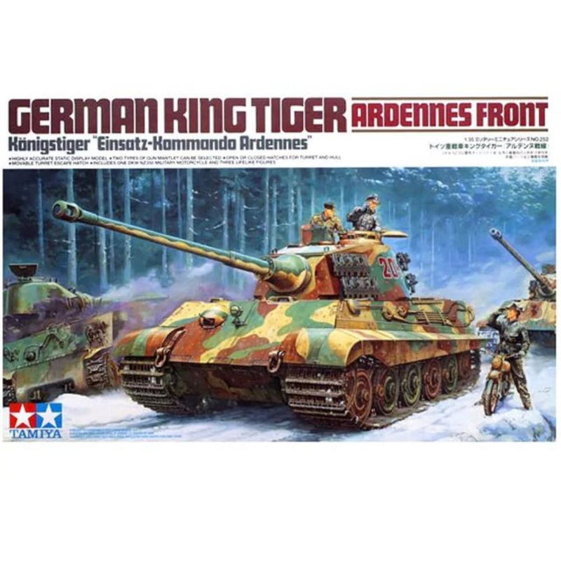 TAMIYA 1/35 German King Tiger (Ardennes Front)