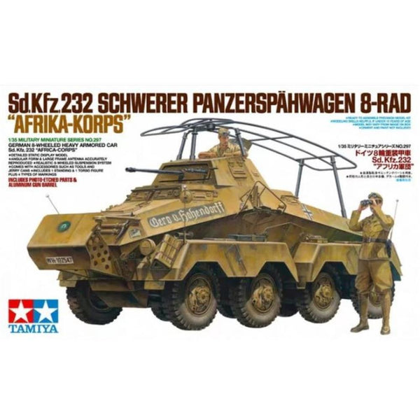 TAMIYA 1/35 Sd.Kfz232 Schwerer Panzerspahwagen 8-Rad