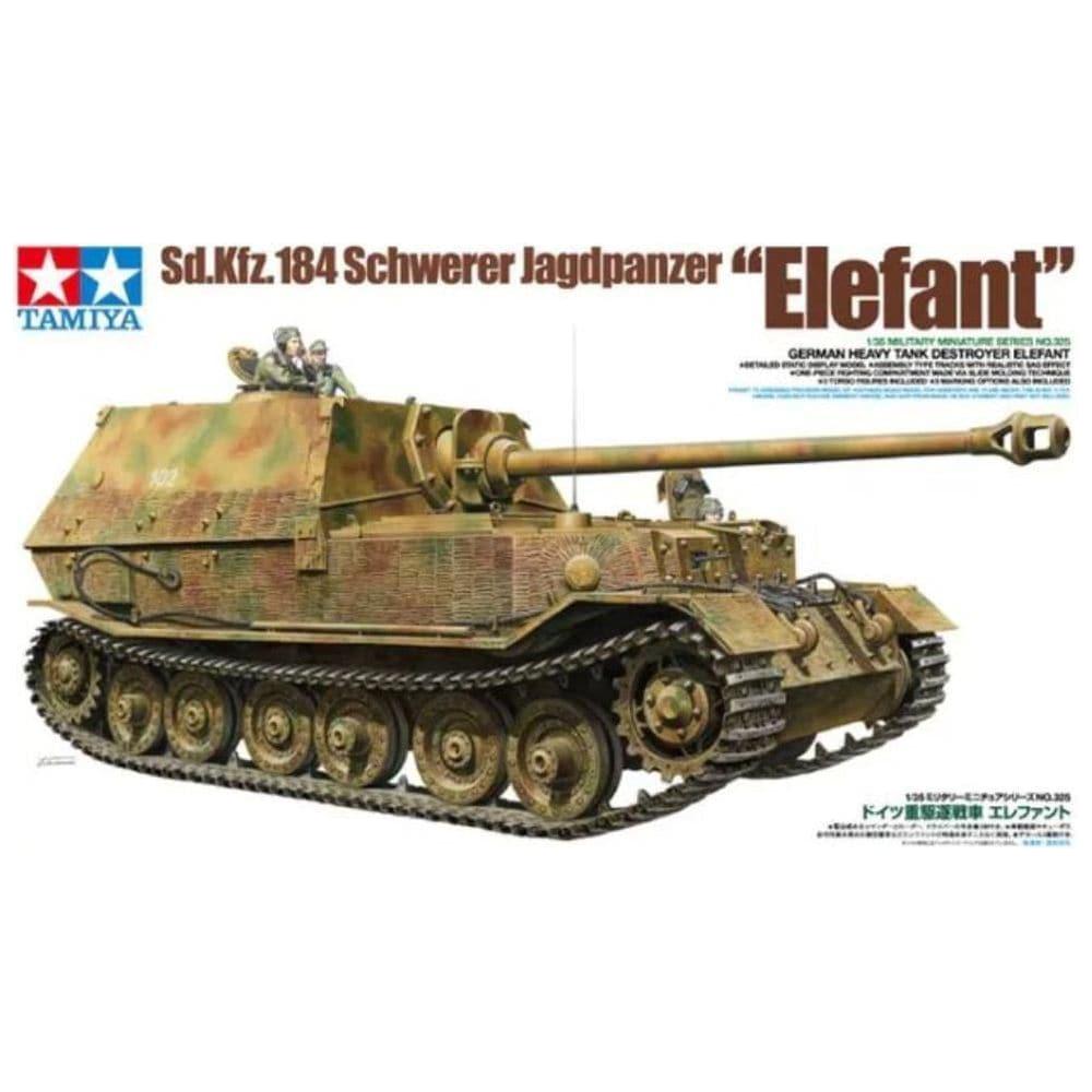 TAMIYA 1/35 Sd.Kfz.184 Schwerer Jagdpanzer "Elefant"