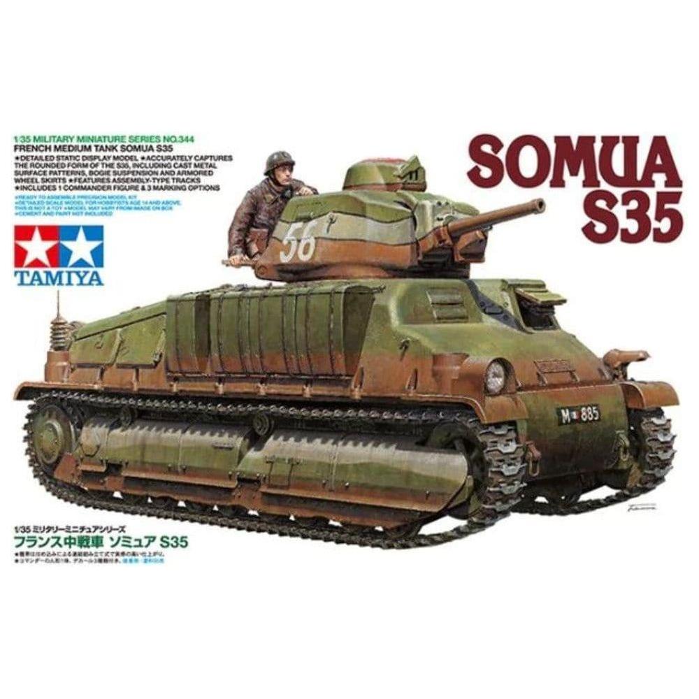 TAMIYA 1/35 French Medium Tank Somua S35