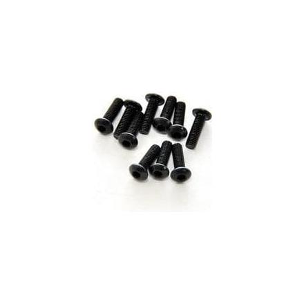 HOBAO M3x10mm Hex Socket Button Head Screws (10)