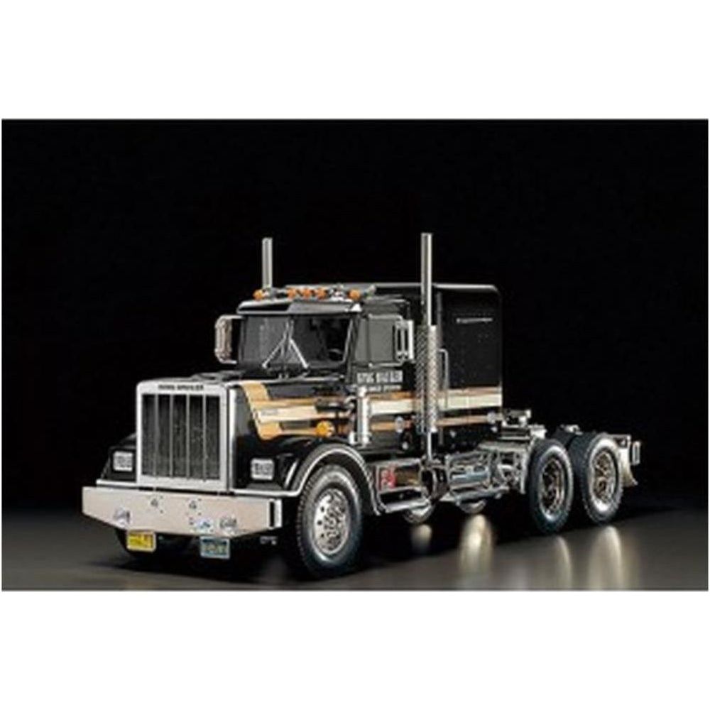 TAMIYA 1/14 King Hauler Black Radio Control Tractor Truck