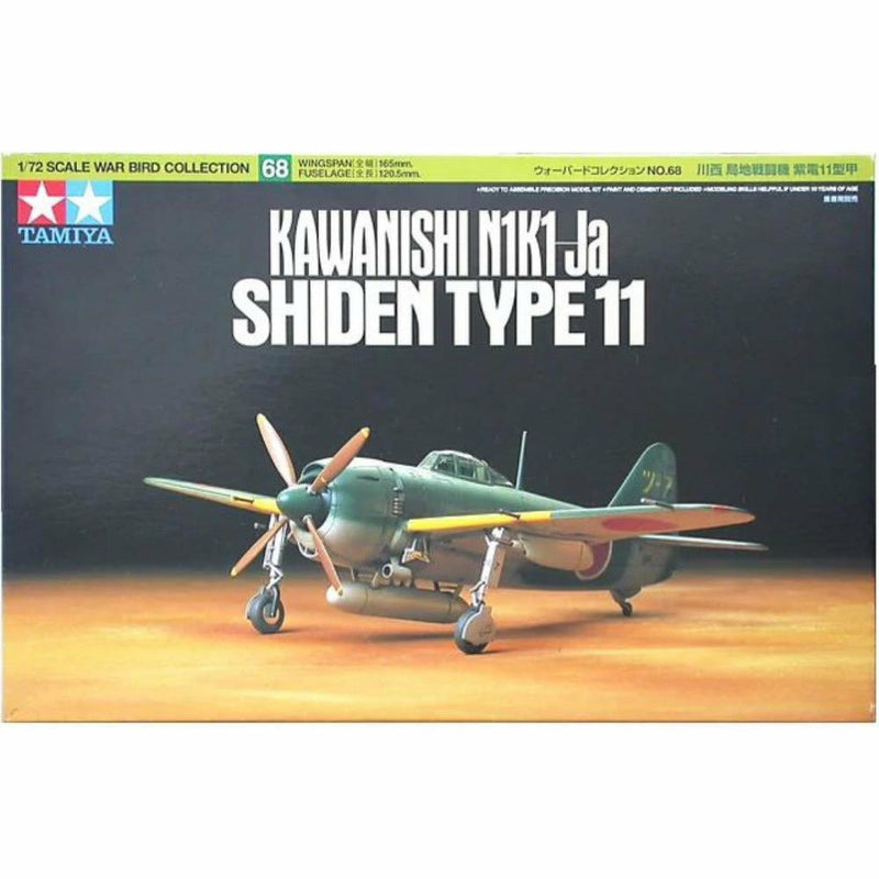 TAMIYA 1/72 Kawanishi n1K1 Ja Shiden Type II