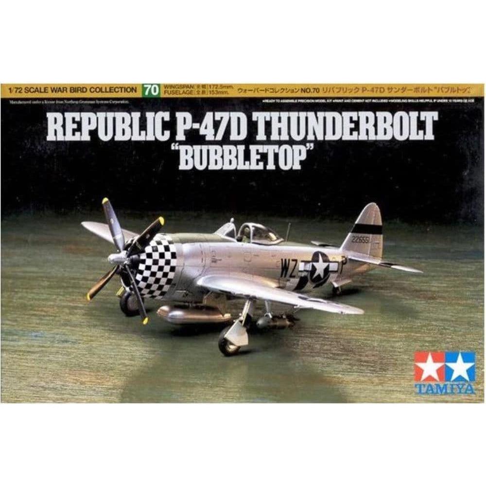 TAMIYA 1/72 Republic P-47D Thunderbolt "Bubbletop"