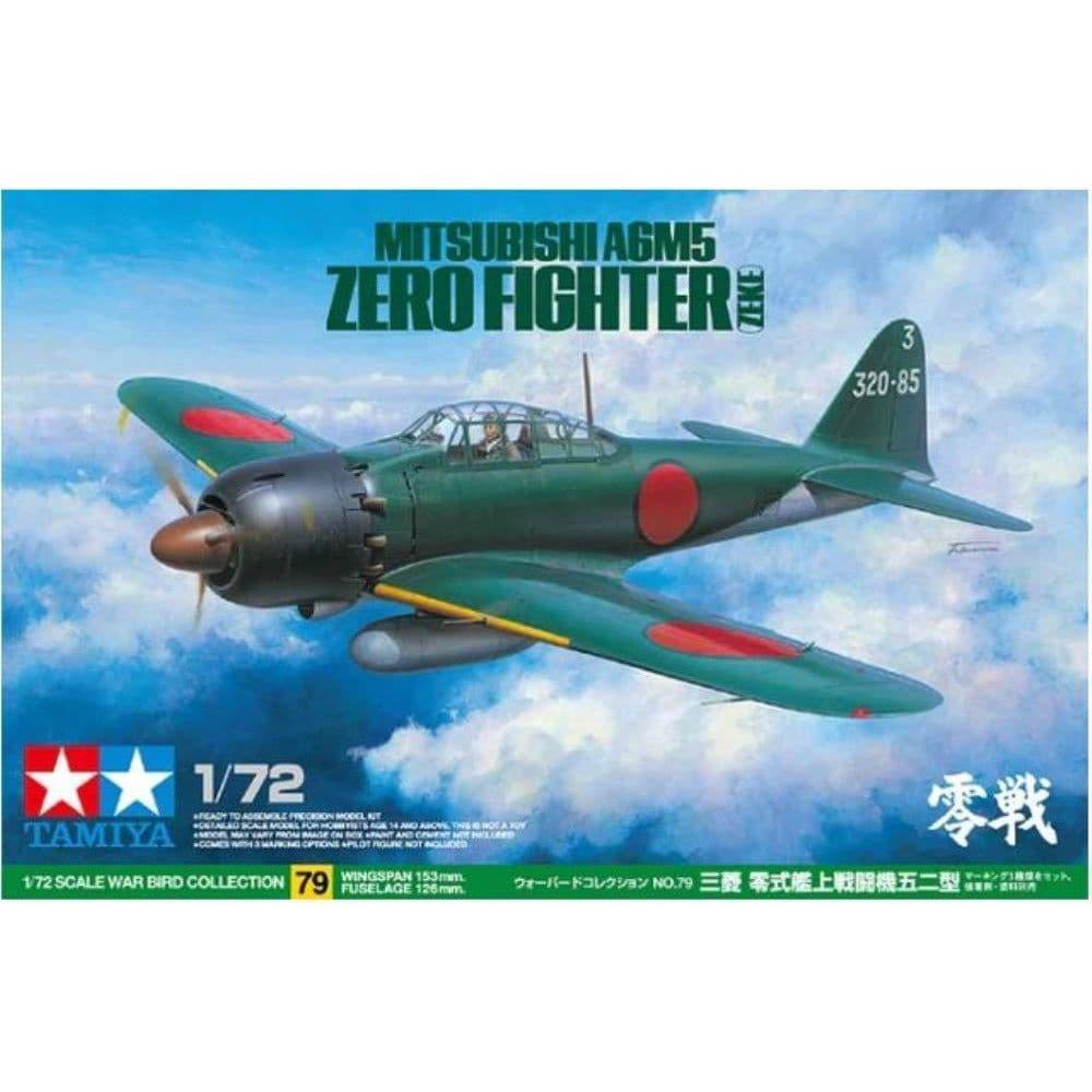 TAMIYA 1/72 Mitsubishi A6M2 Type  21 Zero Fighter Zeke