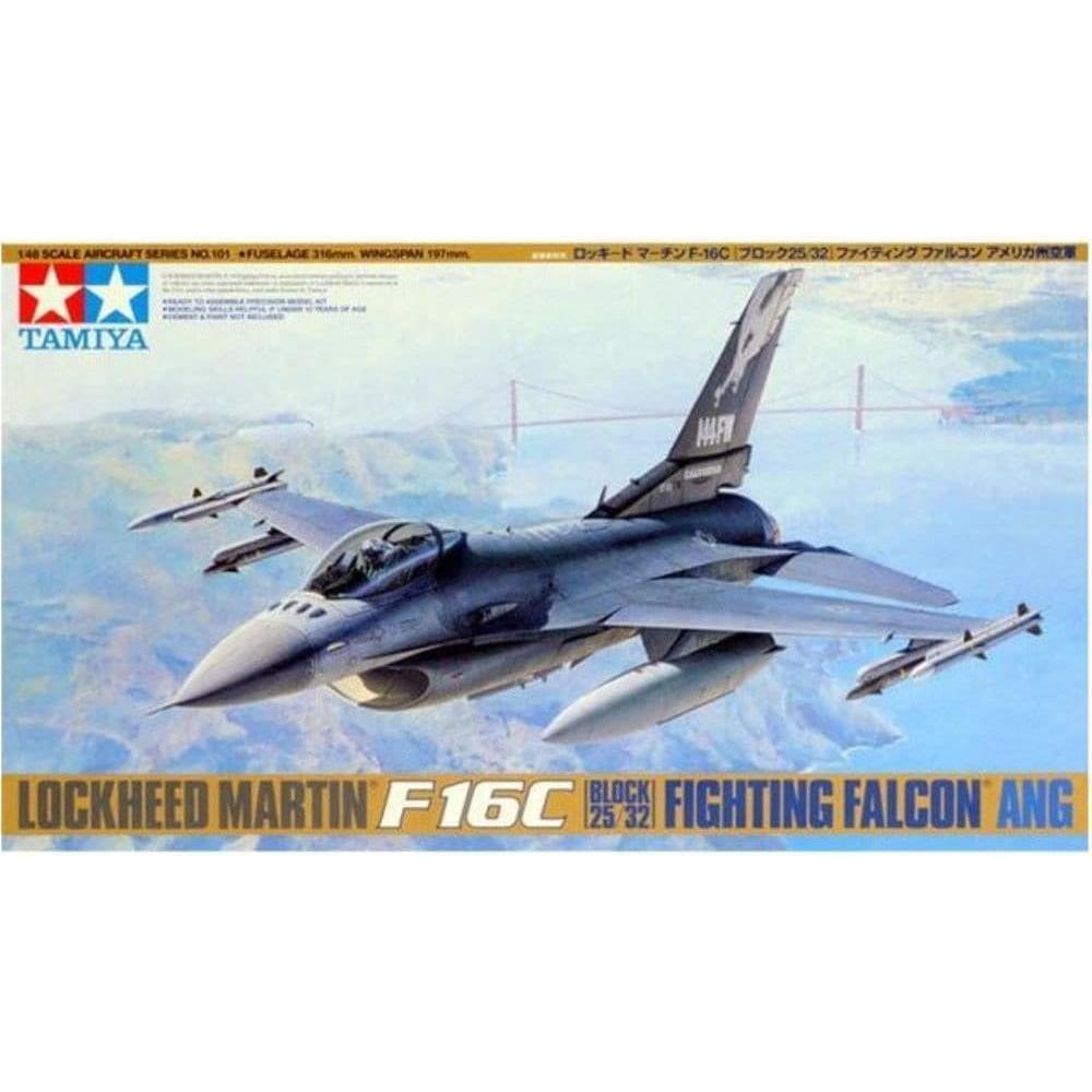 TAMIYA 1/48 Lockheed Martin F16C [Block 25/32] Fighting Falcon ANG