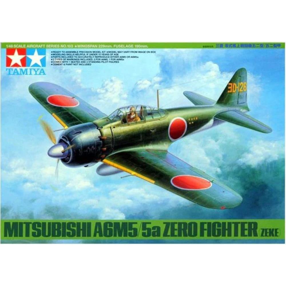 TAMIYA 1/48 Mitsubishi A6M5/5a Zero Fighter Zeke