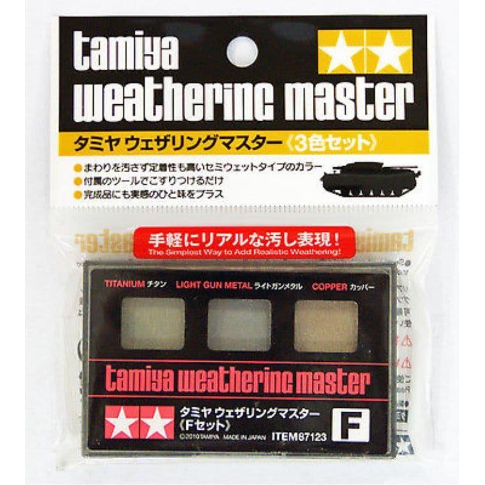 TAMIYA WEATHERING MASTER-F SET - Hearns Hobbies Melbourne - TAMIYA