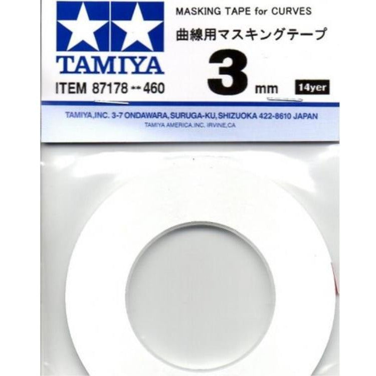 TAMIYA Masking Tape for Curves 3mm