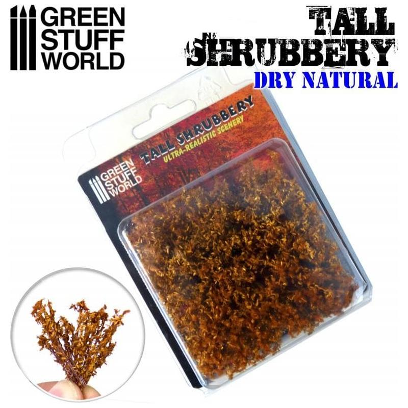 GREEN STUFF WORLD Tall Shrubbery - Dry Natural