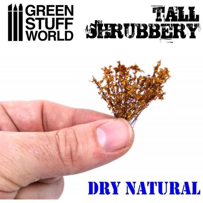 GREEN STUFF WORLD Tall Shrubbery - Dry Natural