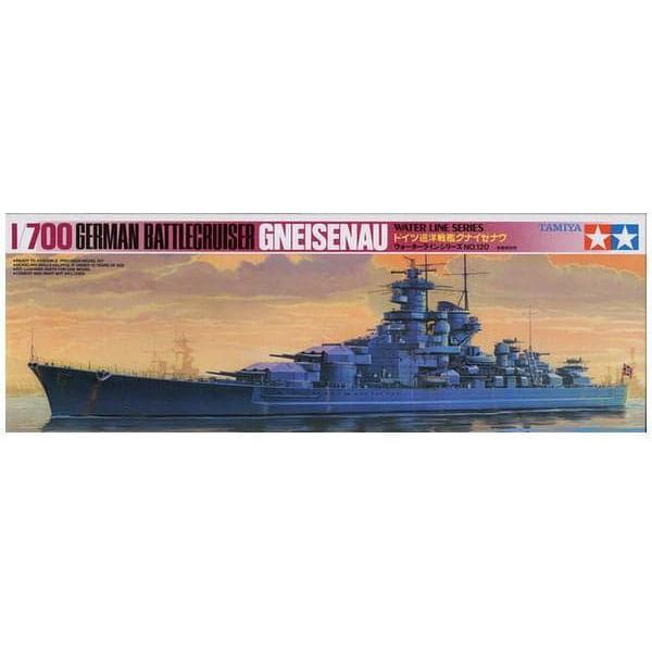 TAMIYA 1/700 German Battlecruiser Gneisenau