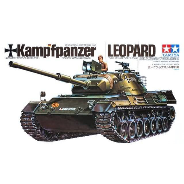 TAMIYA 1/35 Kampfpanzer Leopard Medium Tank