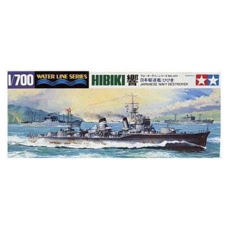 TAMIYA 1/700 Japanese Navy Destroyer Hibiki