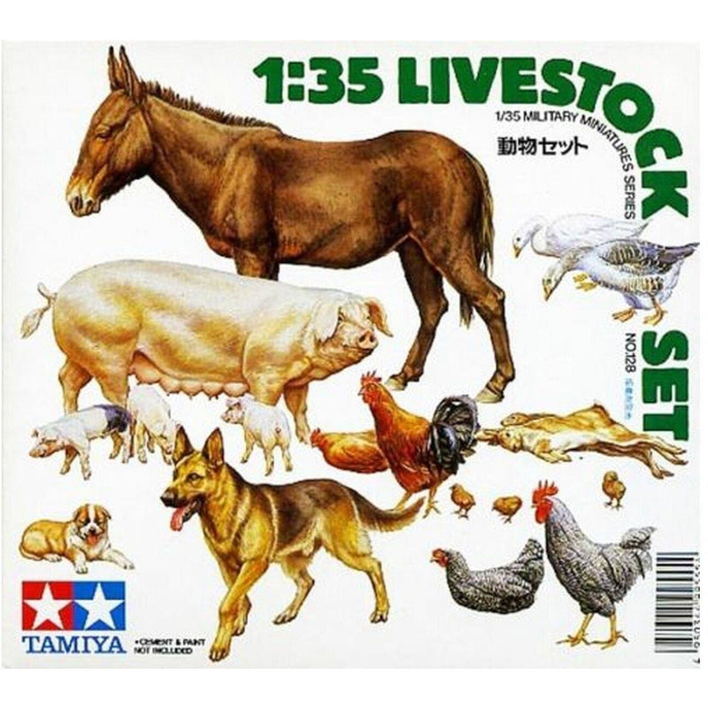 TAMIYA 1/35 Livestock Set