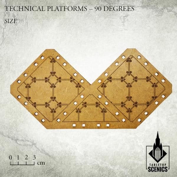 TABLETOP SCENICS Technical Platforms - 90 Degrees