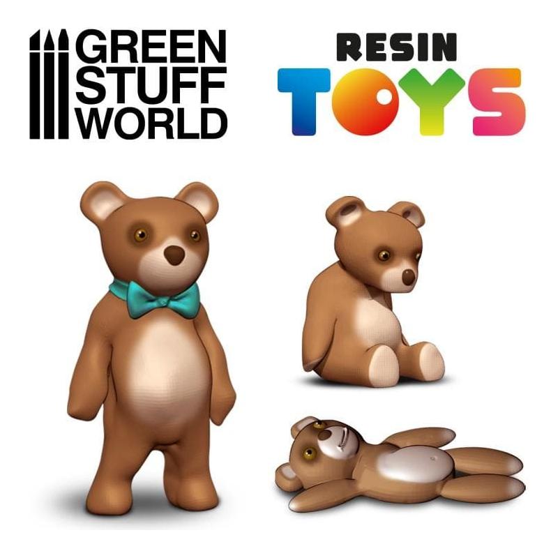 GREEN STUFF WORLD Teddy Bear Resin Set