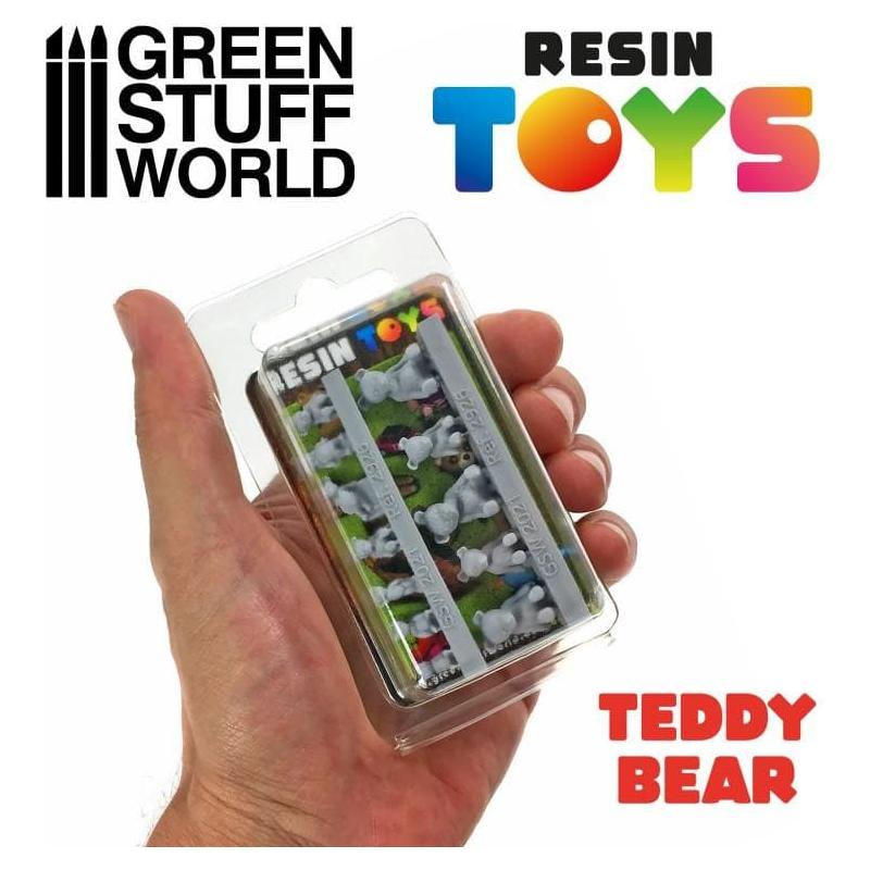 GREEN STUFF WORLD Teddy Bear Resin Set