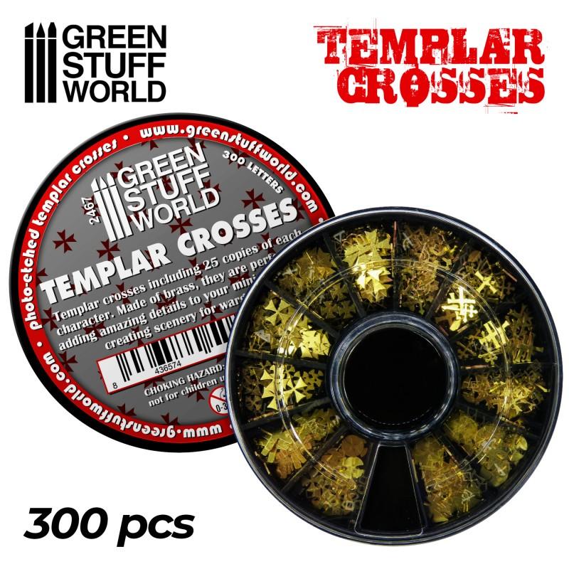 GREEN STUFF WORLD Templar Cross Symbols