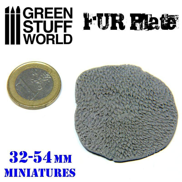 GREEN STUFF WORLD Texture Plate - Wolf Fur