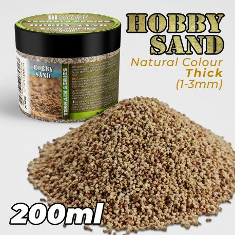 GREEN STUFF WORLD Thick Hobby Sand - Natural 200ml