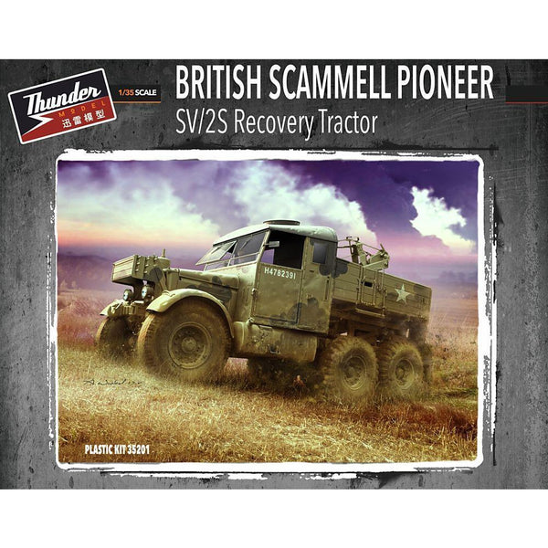THUNDER MODEL 1/35 British Scammell Pioneer SV/2S Recovery