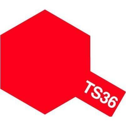 TAMIYA TS-36 Fluorescent Red Spray Paint 100ml