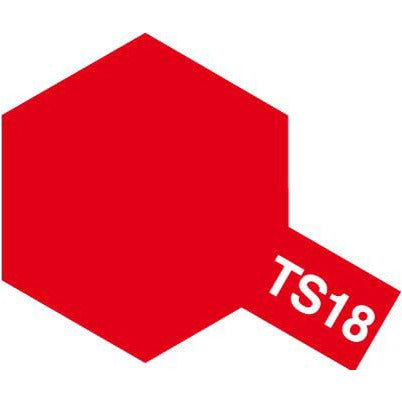 TAMIYA TS-18 Metallic Red Spray Paint 100ml