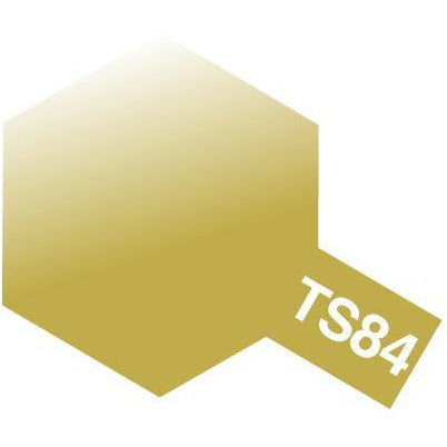 TAMIYA TS-84 Metallic Gold Spray Paint 100ml