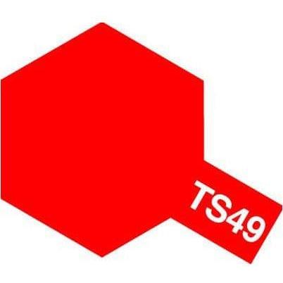 TAMIYA TS-49 Bright Red Spray Paint 100ml