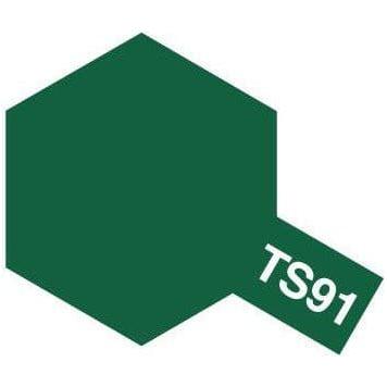 TAMIYA TS-91 Dark Green (JGSDF) Spray Paint 100ml