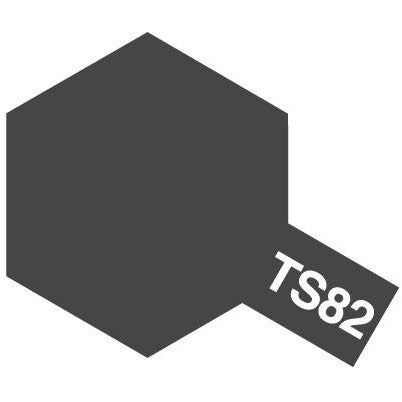TAMIYA TS-82 Rubber Black Spray Paint 100ml