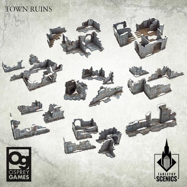 TABLETOP SCENICS Town Ruins