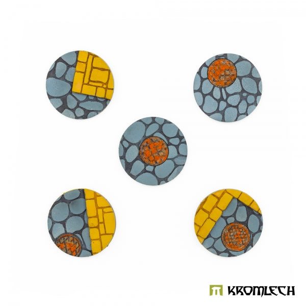 KROMLECH Town Streets 50mm Round Base Toppers - 47mm