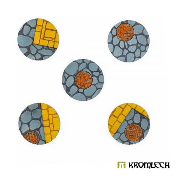 KROMLECH Town Streets 50mm Round Base Toppers - 47mm